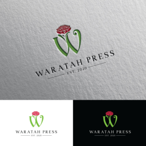 Waratah Press (est. 2020) | Logo Design by Rii