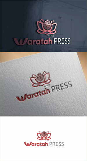 Waratah Press (est. 2020) | Logo Design by dorna 2