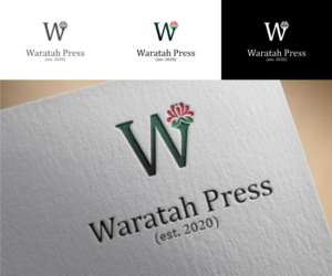 Waratah Press (est. 2020) | Logo Design by gorant