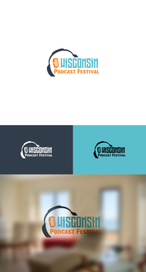 Wisconsin Podcast Festival  | Logo Design by siti MWDesign