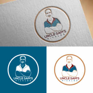 Uncle Sam's Pickles | Logo Design by ZiangArt_Studio