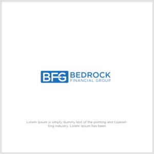 Bedrock financial group  | Logo Design by luthfanajah 2