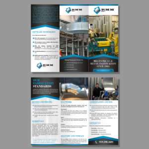 North Carolina maufacturing company needs a trifold flyer to give potential clients. | Flyer Design by aspiremedia