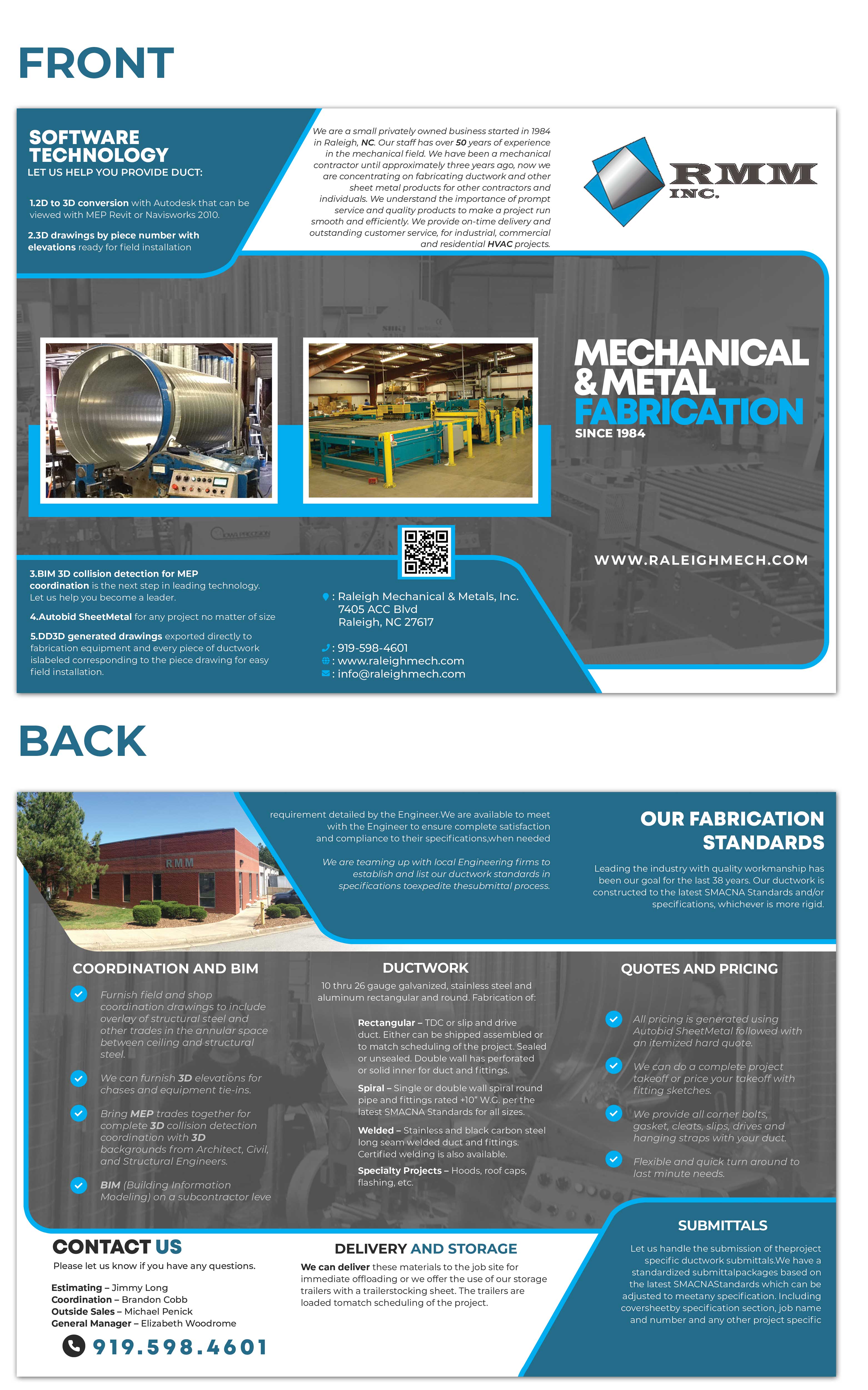 Flyer Design by HeshanKavinda for RMM Inc. | Design #23323375