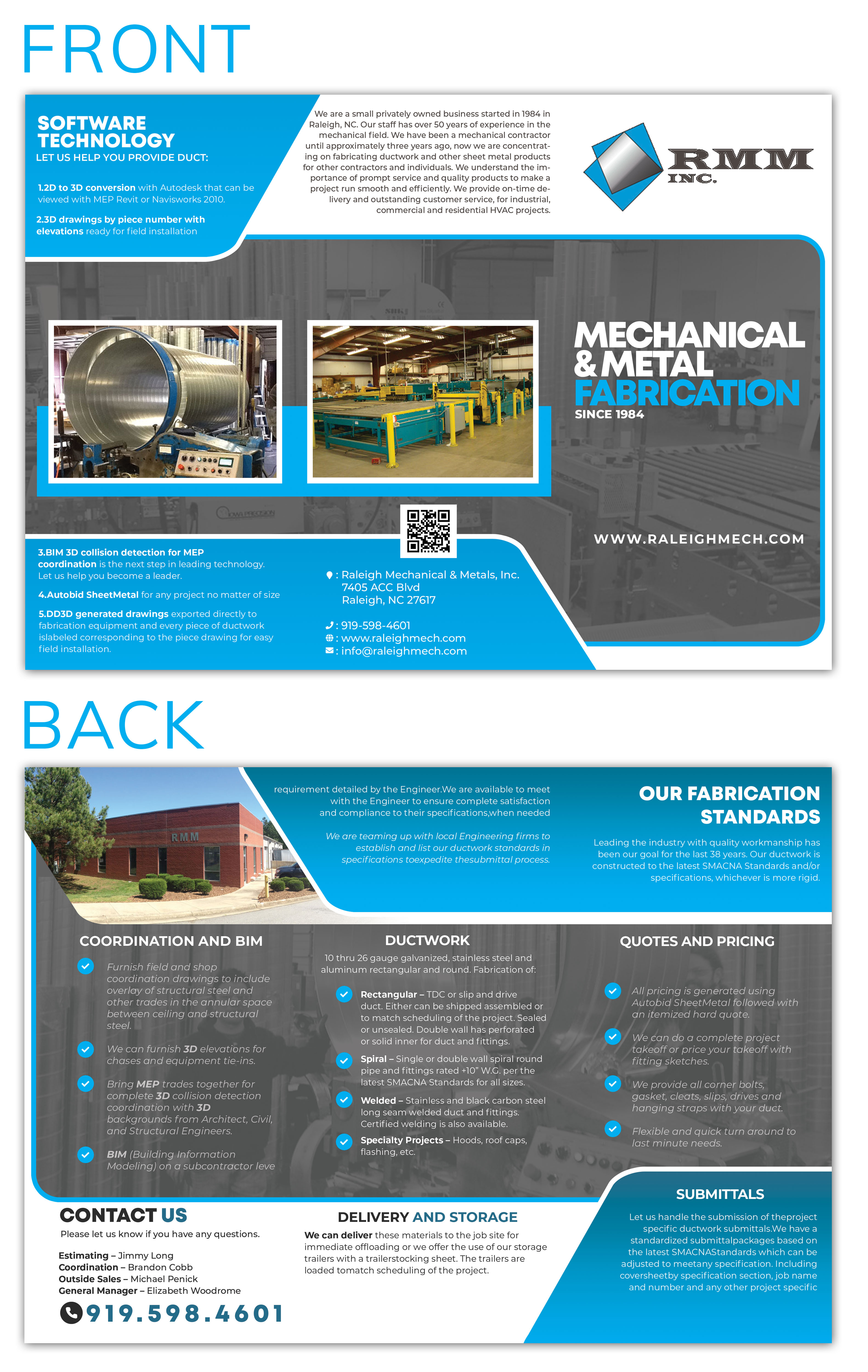 Flyer Design by HeshanKavinda for RMM Inc. | Design #23351394