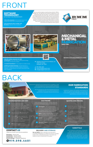 Flyer Design by HeshanKavinda for RMM Inc. | Design: #23351394