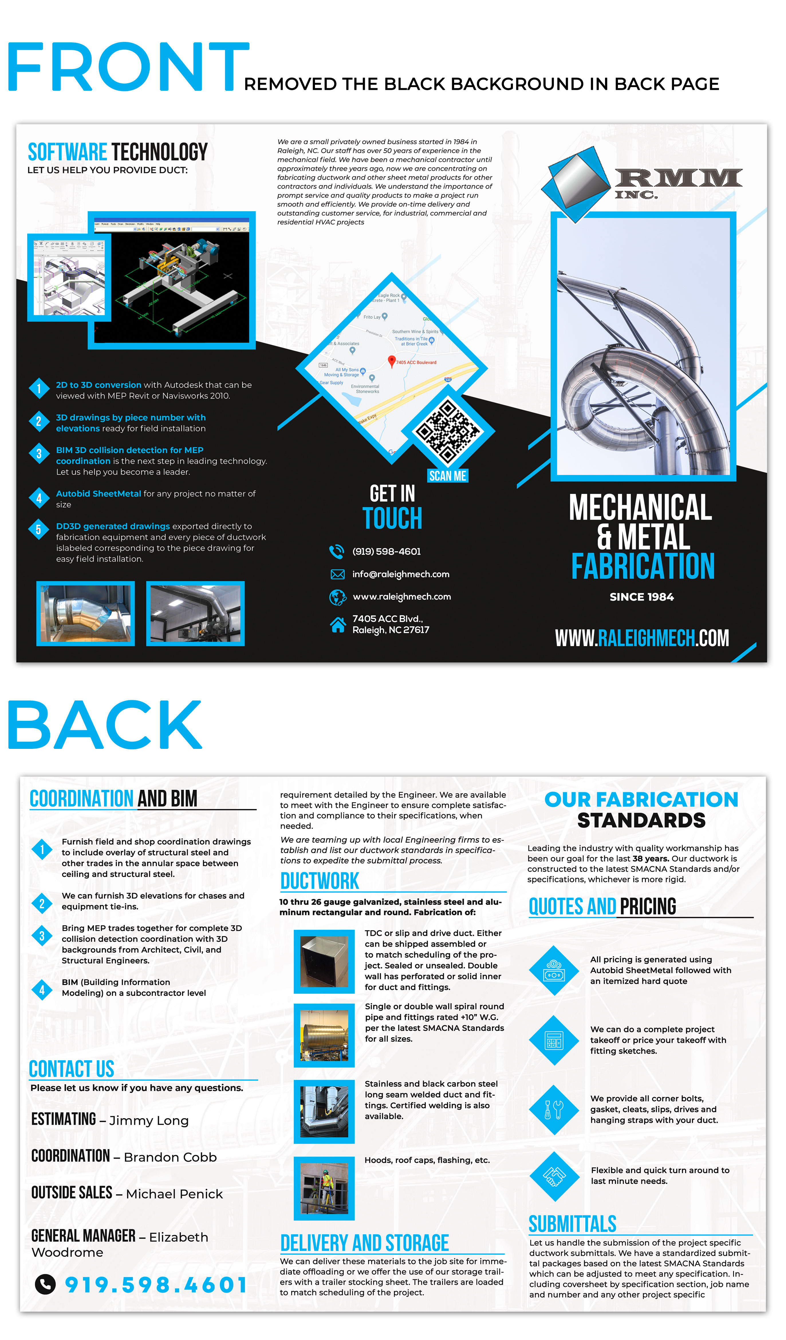 Flyer Design by HeshanKavinda for RMM Inc. | Design #23356199