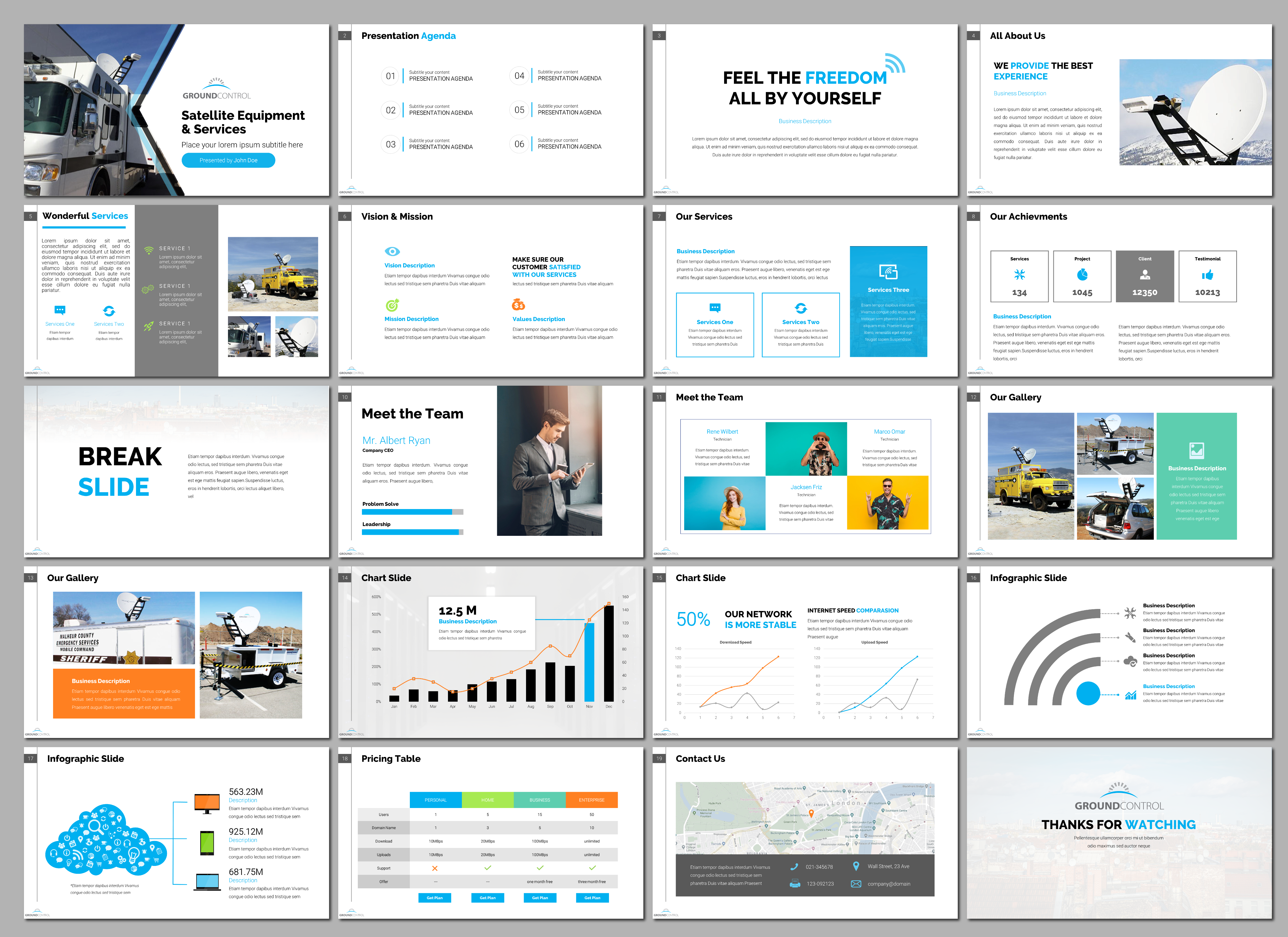 PowerPoint Design by agdesign for Ground Control | Design #23320178