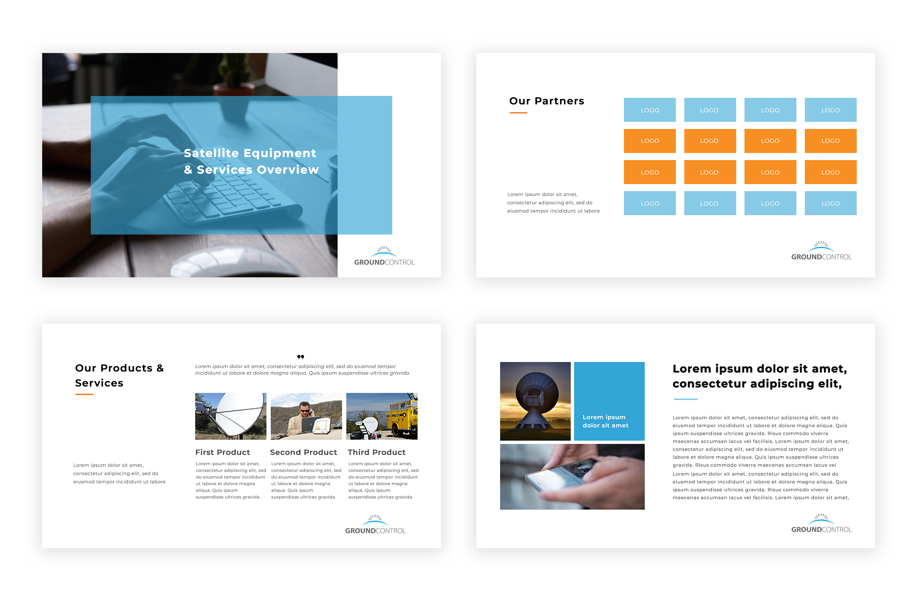 Design de PowerPoint par aberyor pour Ground Control | Design #23349505