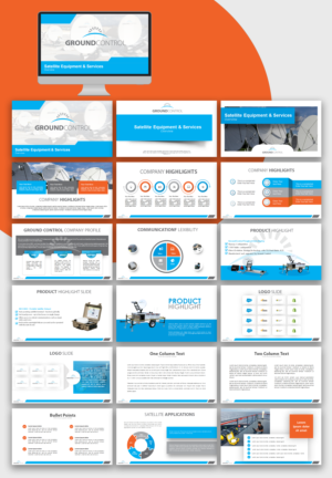 PowerPoint-Design von IndreDesign für Ground Control | Design #23315407