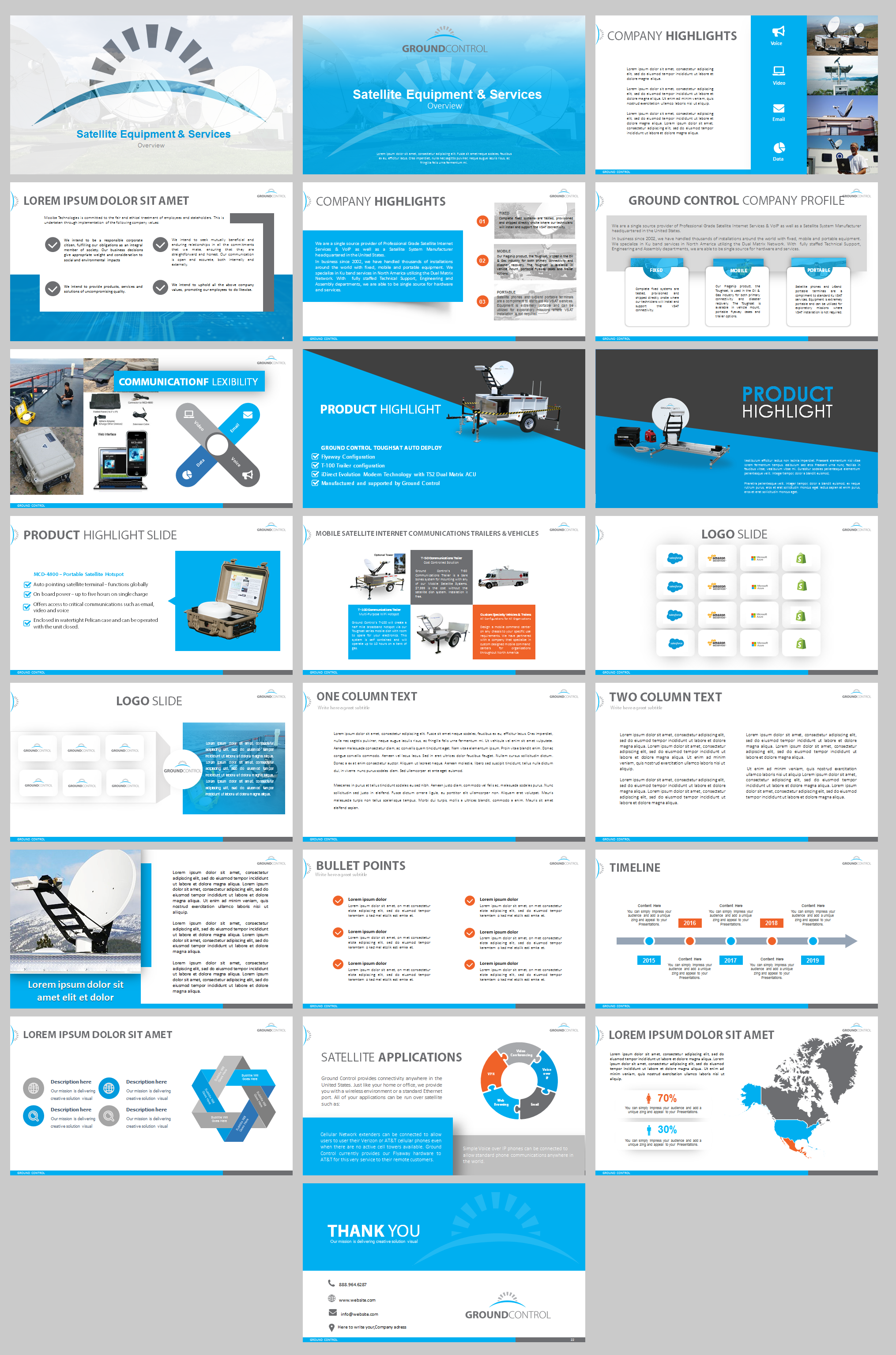 PowerPoint Design by IndreDesign for Ground Control | Design #23325802