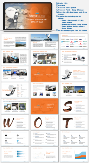 PowerPoint Design by joseborgesbarboza 2 for Ground Control | Design: #23340148