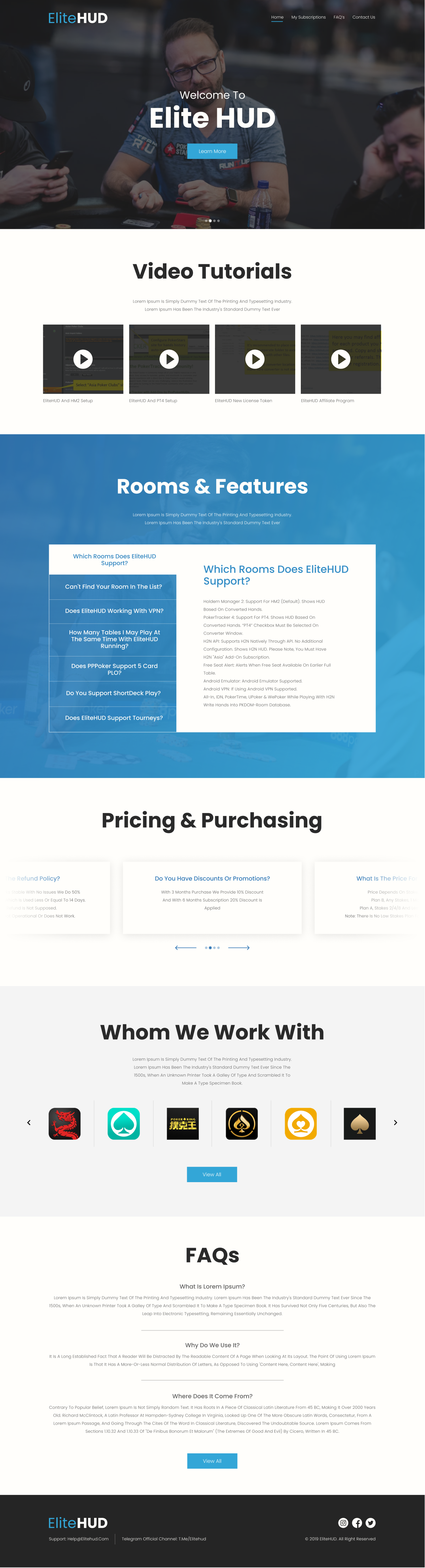 Web Design by Hassaan Shah for this project | Design #23324891