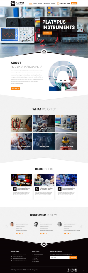 Web Design by pb for this project | Design #23320620