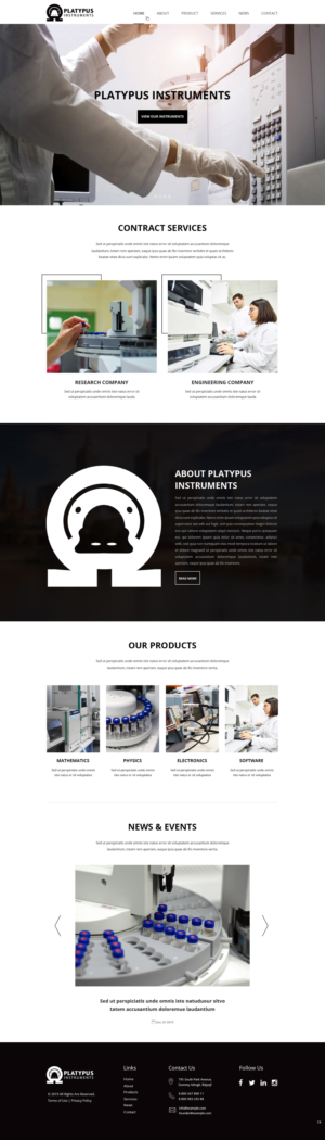 Web-Design von pb für dieses Projekt | Design: #23320621