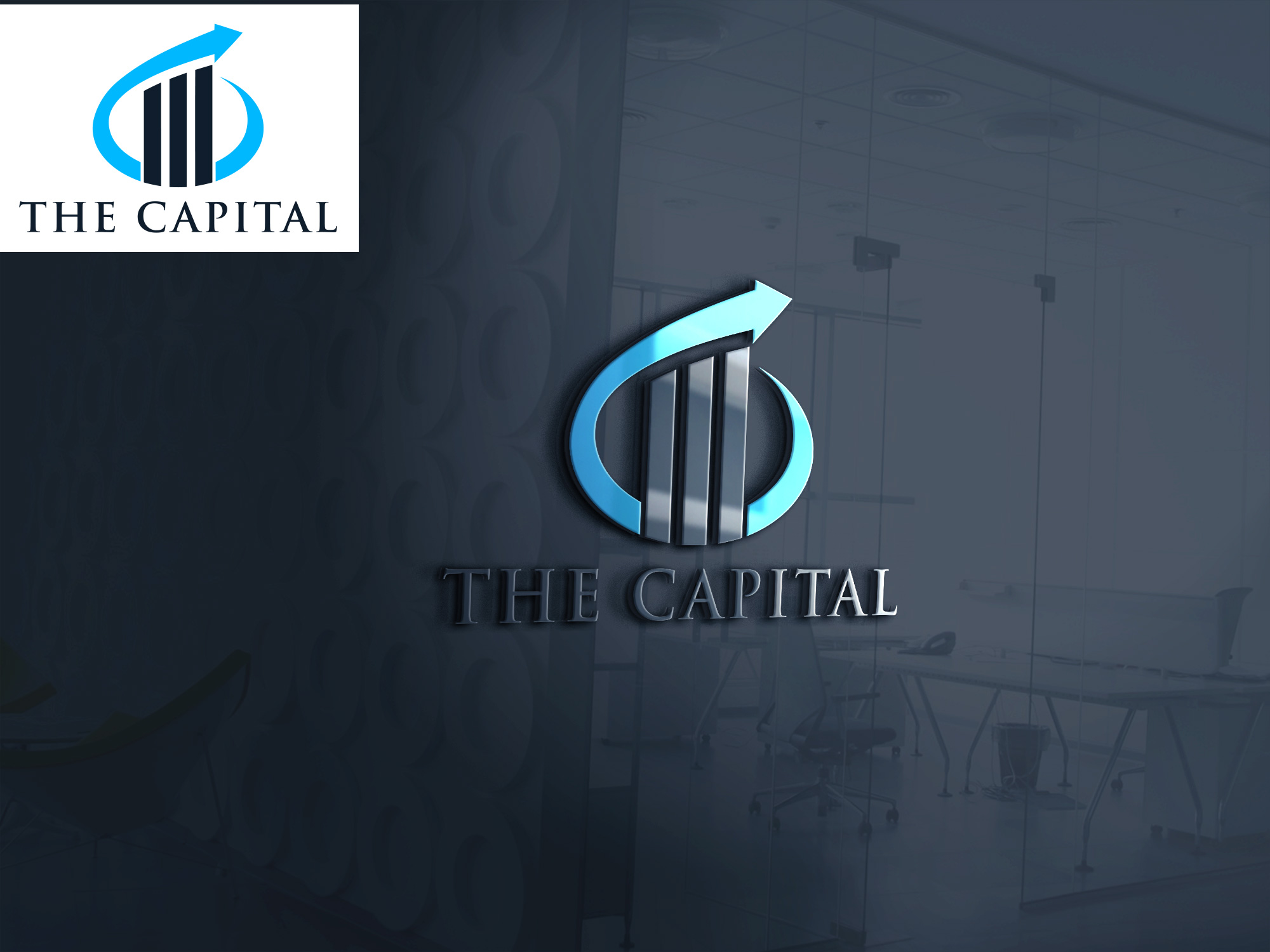 Logo Design by OWL for The Capital | Design #23321223