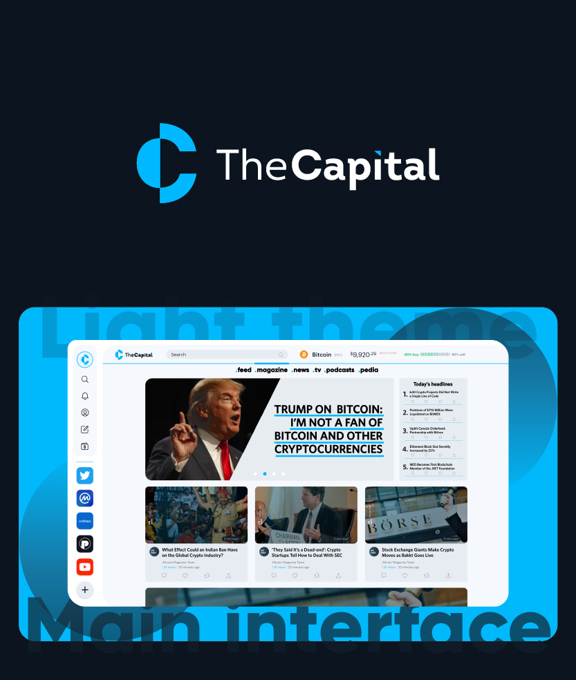 Logo Design by Yummy Art for The Capital | Design #23320894