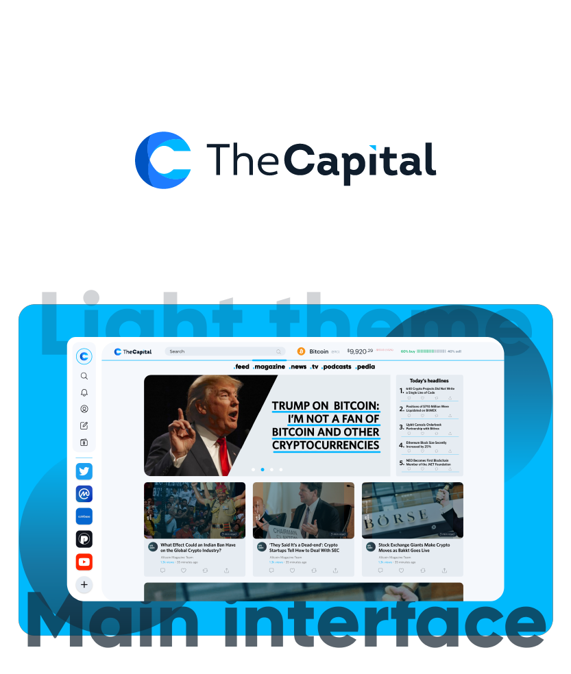 Logo Design by Yummy Art for The Capital | Design #23321139