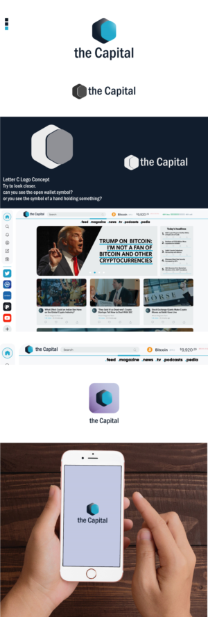 Logo Design by effro for The Capital | Design: #23338841