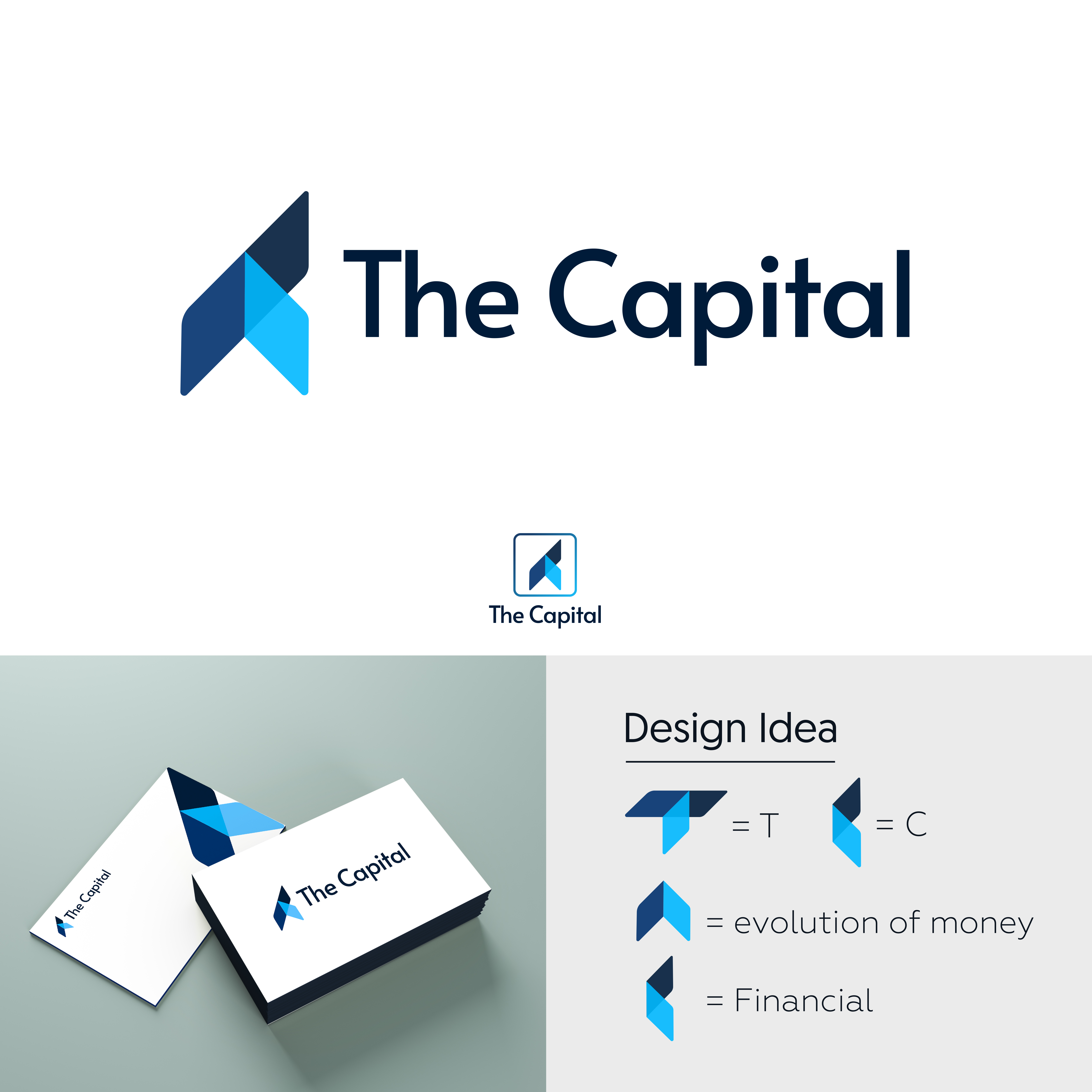 Logo Design by DesignUniq for The Capital | Design #23333841