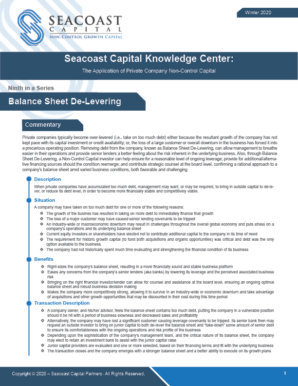 Graphic Design by saifud for Seacoast Capital | Design #23329464