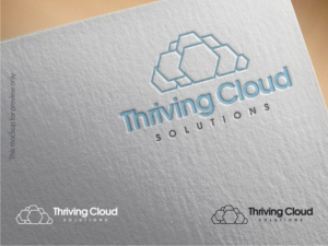 Thriving Cloud Solutions | Diseño de Logo por Atvento Graphics