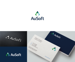 AuSoft | Logo Design by airborne