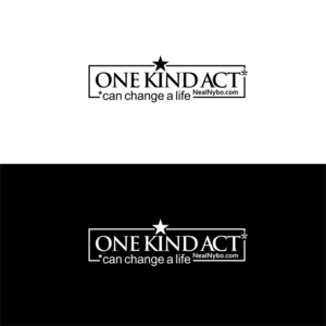 One Kind Act*   *can change a life     NealNybo.com | Design de Logo par Arham Hidayat