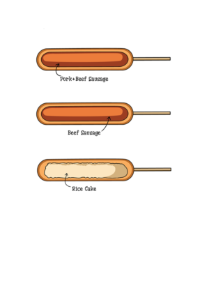 Hot Dog Menu 1 | Diseño de Menú por Pinky 