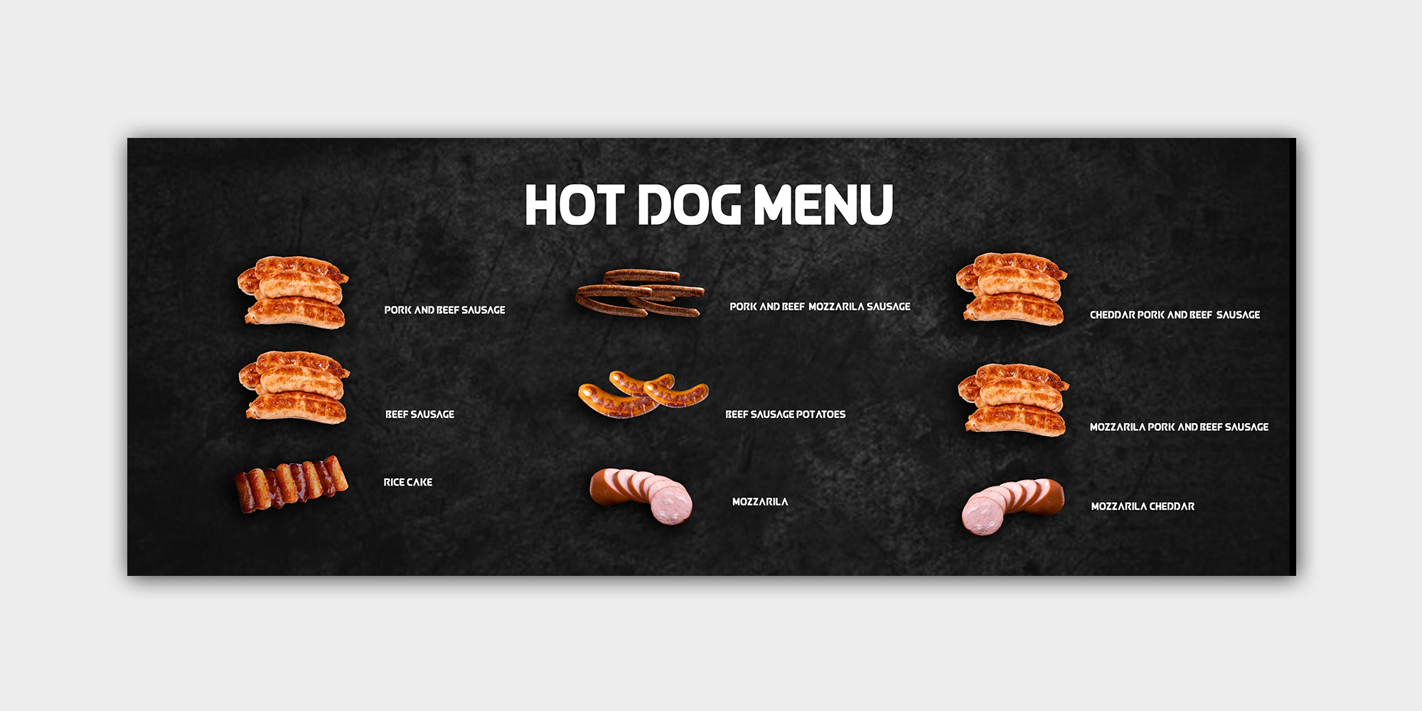 Menu Design by debdesign for Myungrang Hot Dog - San Jose | Design #23325242