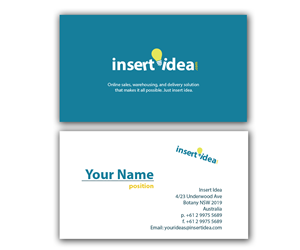 Business Card Design by AizerDS for this project | Design: #2986891