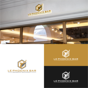 LE PHOENIX BAR BRASSERIE RESTAURANT  | Logo Design by tejo