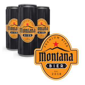 Montana Bier | Logo-Design von Valtti Design