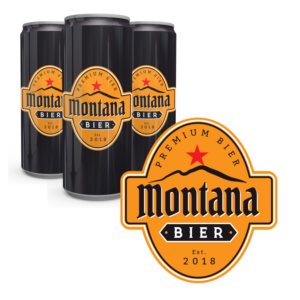 Montana Bier | Logo Design by B74Design