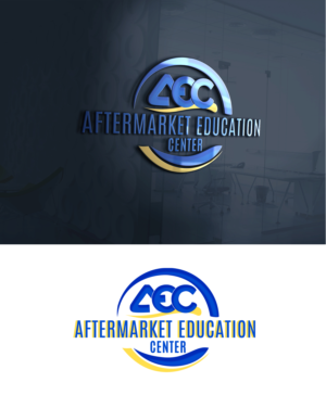 mainly the letters are prominent AEC | Logo Design by Ana Gocheva