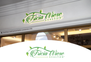 Primary: Tricia Wiese    - secondary and more subtle working: Realtor® | Logo Design by Juli creation