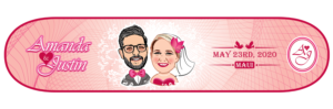 Wedding Skateboard Deck Design | Graphic Design by typeo1978
