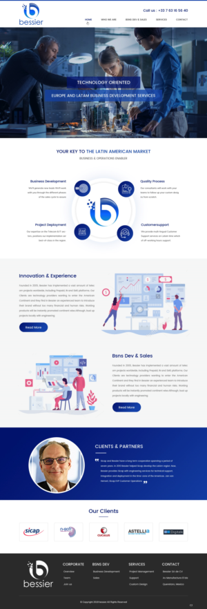 Web Design par pb pour ce projet | Design #23338030