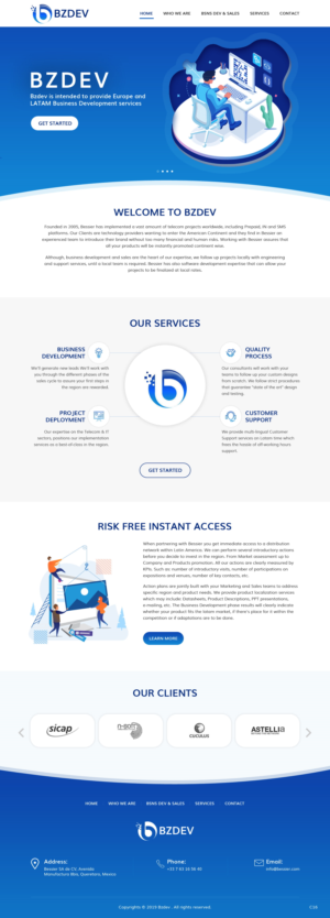 Web Design par pb pour ce projet | Design : #23338034