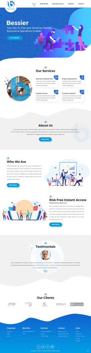 Web Design par pb pour ce projet | Design : #23338067