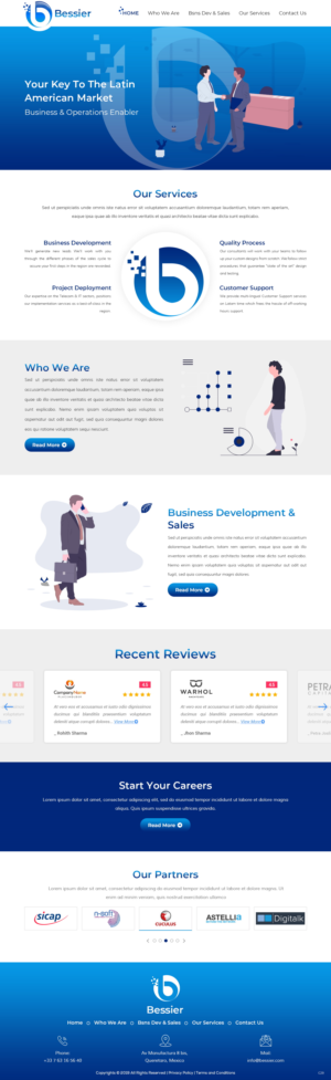 Web Design par pb pour ce projet | Design : #23338068