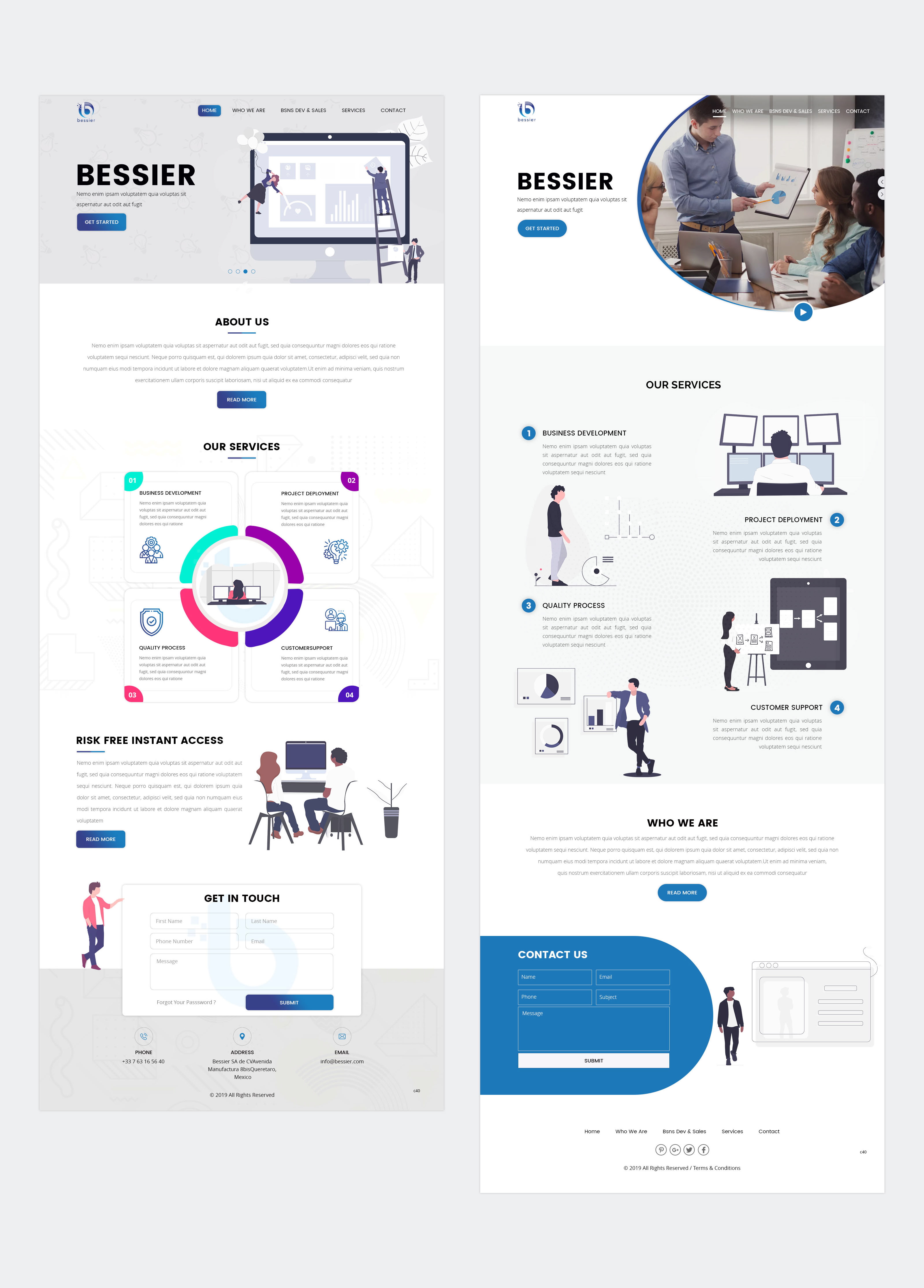 Web Design par pb pour ce projet | Design #23338156