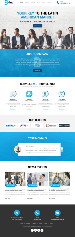 Web Design par rightway pour ce projet | Design : #23343398