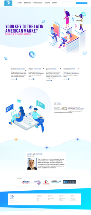 Web Design par R O N I E pour ce projet | Design : #23338897