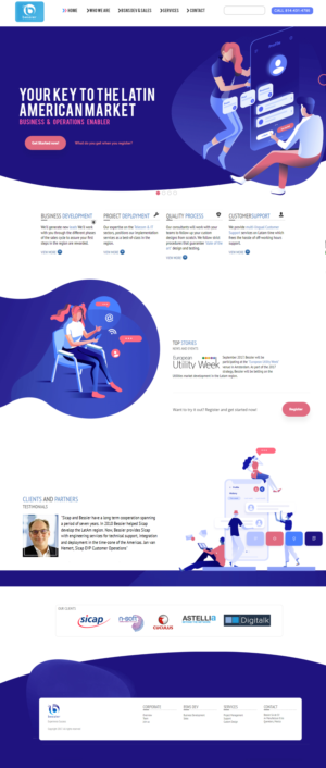 Web Design par R O N I E pour ce projet | Design : #23338909