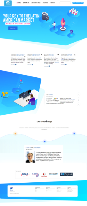 Web Design par R O N I E pour ce projet | Design : #23339111