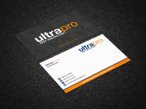 ultrapro business card redesign | Business Card Design by Pointless Pixels India