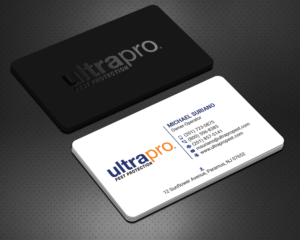 ultrapro business card redesign | Diseño de Tarjeta de Presentación por Krishno