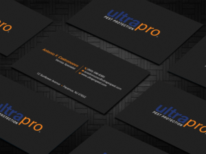 ultrapro business card redesign | Business Card Design by DesignShout