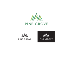 Pine Grove  | Diseño de Logo por Buck Tornado